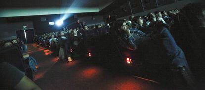 Fresh ideas: Moviegoers at one of promoter Nacho Cerda&#039;s Phenomena sessions, which show classic films from the 1970s, 80s and 90s.