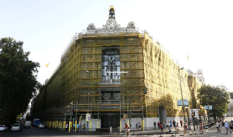 The Bank of Spain headquarters in Madrid.