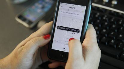 The Uber app has proved a huge hit with Brazilians, until now.