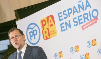 Mariano Rajoy is promising to maintain current policies in place if he is re-elected.