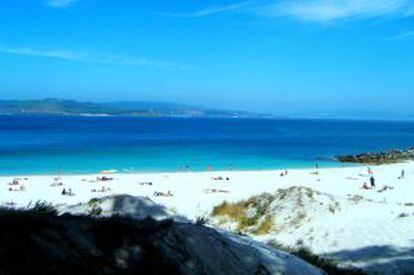 Rodas Beach on the Cies Islands (Galicia).