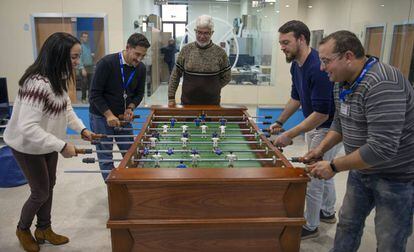 Employees at Software Delsol in Jaén.