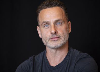 Andrew Lincoln at a conference on July 21, 2018, in San Diego, United States.