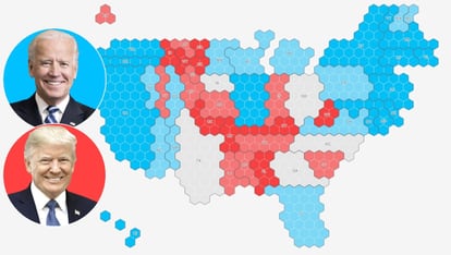See our prediction for the US election results below. / EL PAÍS