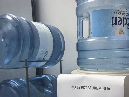 Suspect water distributed by Eden and bottled in Andorra.