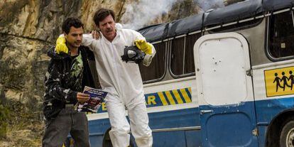 Characters Walter Blanco and José Miguel Rosas, in the Spanish-language remake of ‘Breaking Bad.’