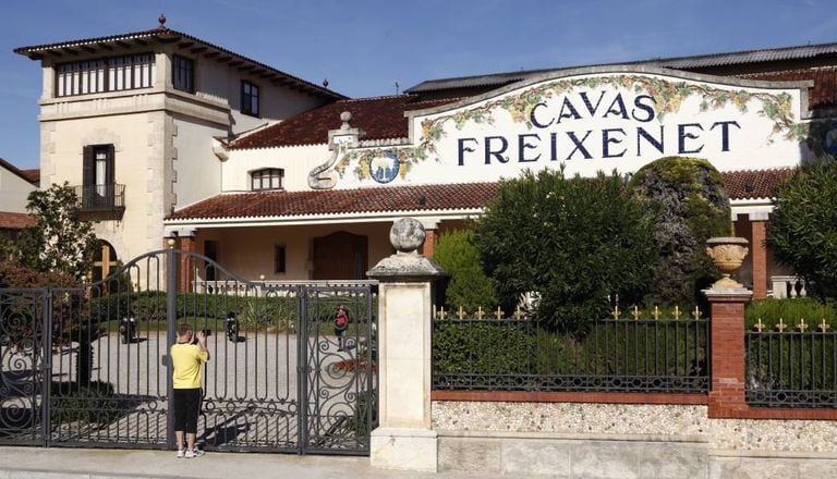 The Freixenet winery and headquarters in Sant Sadurní d'Anoia.