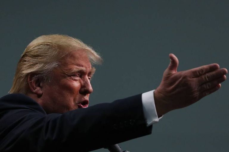 Donald Trump issuing a “trumpism.”