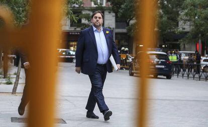 Catalan separatist leader Oriol Junqueras.