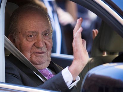 Former king Juan Carlos I of Spain in 2018.