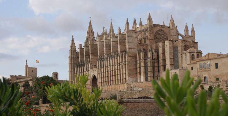 The cathedral in Palma de Mallorca.