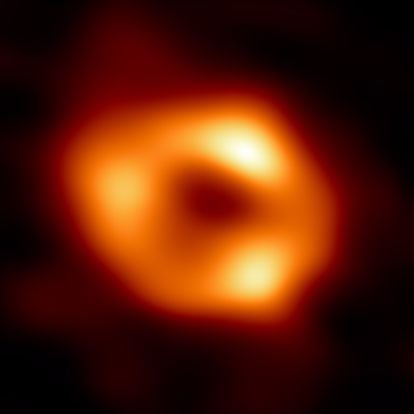 The first image of Sagittarius A*, captured by the Event Horizon Telescope