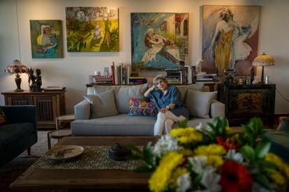 Susan Mailer at her home in Santiago, Chile. 