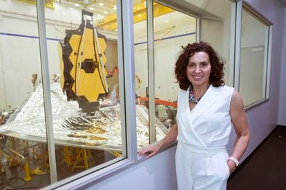 Spanish astrophysicist Begoña Vila, who works with the James Webb Space Telescope.