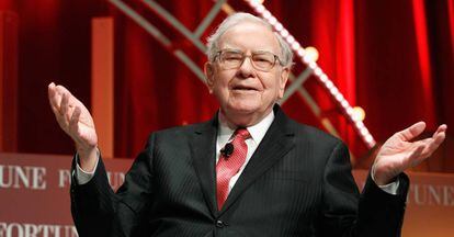 Warren Buffet, founder and CEO of Berkshire Hathaway.