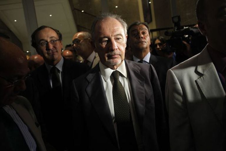 Rodrigo Rato in Congress in July 2012.