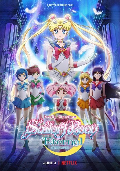 A poster for the movie 'Sailor Moon Eternal.'
