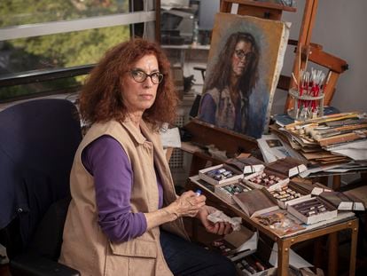 Jane Rosenberg in her studio in New York.
