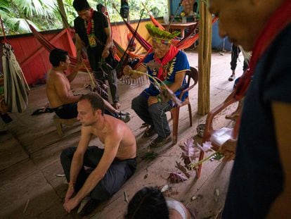Many tourists travel to countries like Ecuador, in the image, to take ayahuasca accompanied by shamans.