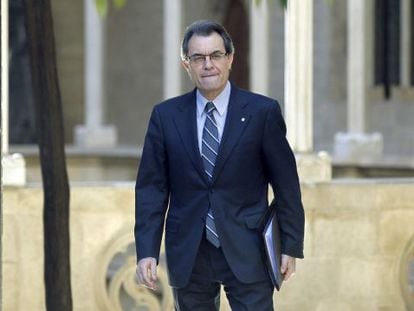 Regional premier of Catalonia Artur Mas. 