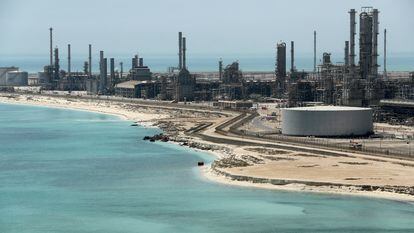 The Aramco refinery in Ras Tanura, in Saudi Arabia, in a file image.
