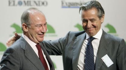 Rodrigo Rato (left) and Miguel Blesa are being investigated by the High Court.