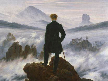 'Wanderer above the Sea of Fog,' by Caspar David Friedrich (1817).