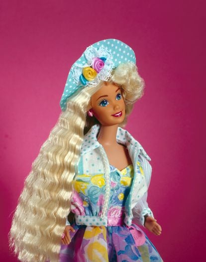 Teen Talk Barbie, from 1992.