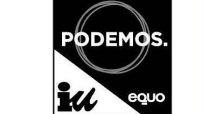 The new Unidos Podemos logo.