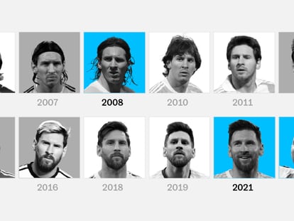 A timeline of Leo Messi's major international tournament results with the Argentina national team.