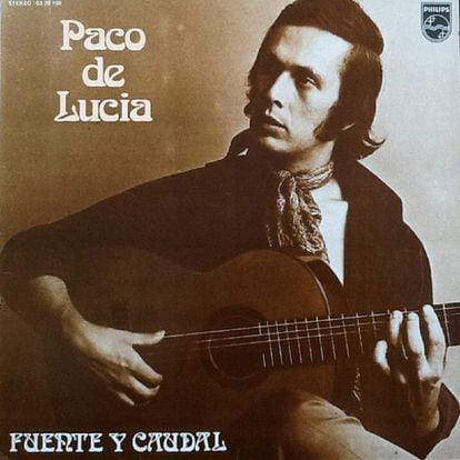 Cover of ‘Fuente y Caudal,’ by Paco de Lucía.