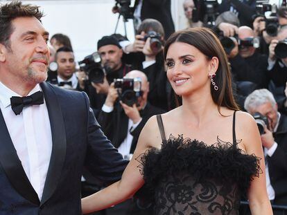 Penélope Cruz and Javier Bardem at the Cannes Film Festival on May 8, 2018.