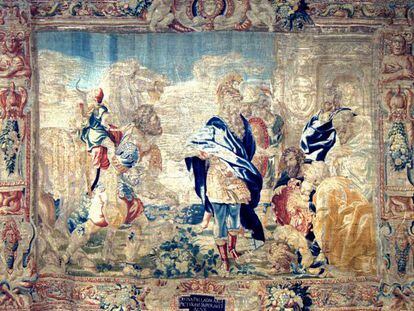 One of the 23 tapestries bequeathed to the Santa Rita de Casia Association in 1869.