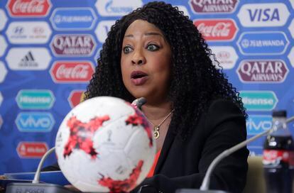 FIFA secretary general Fatma Samoura