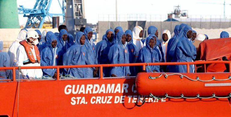 Survivors reach Almería.