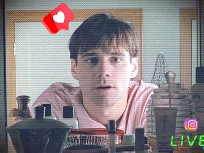 Jim Carrey on ‘The Truman Show,’ which 25 years ago was called a “dystopia."
