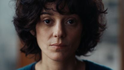 Marion Cotillard, playing Carole Achache, the mother of the film's director, in 'Little Girl Blue.'