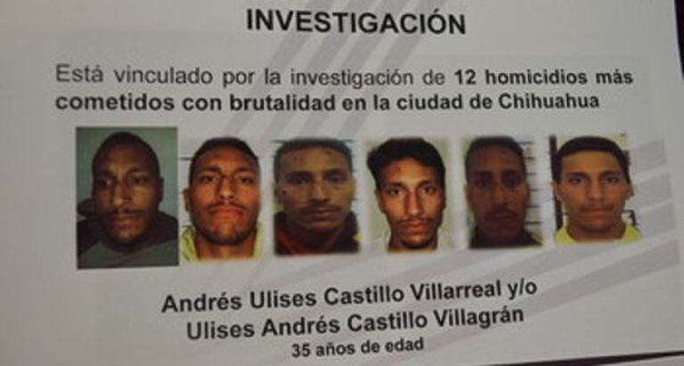 A notice asking for citizen cooperation in finding the suspect, who was arrested Tuesday.