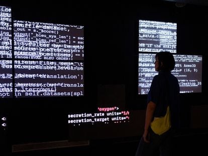 An exhibition on artificial intelligence at Barcelona's Contemporary Cultural Center.