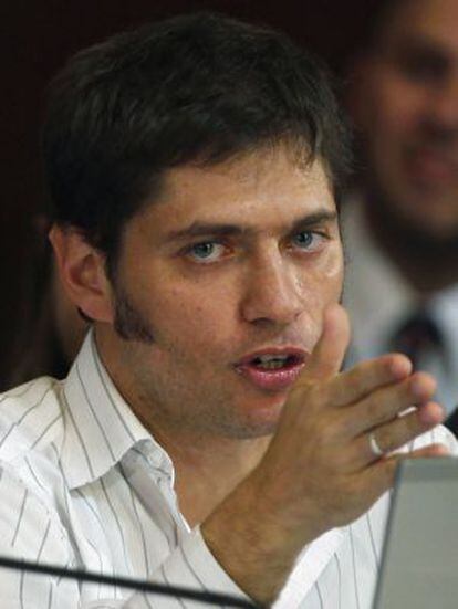 New Argentinean economy minister, Axel Kicillof.