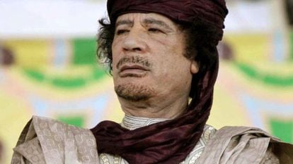 Muammar Gaddafi in October 2009.