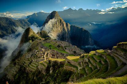 The archaeological site of Machu Picchu, Peru