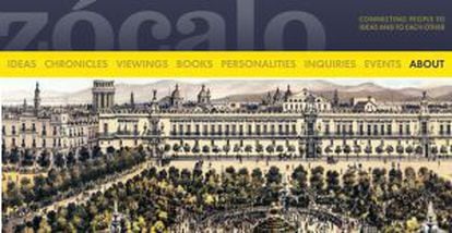 The Zócalo website.