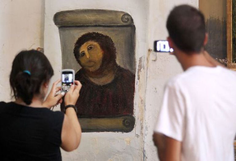 The Ecce Homo has become a tourist attraction.