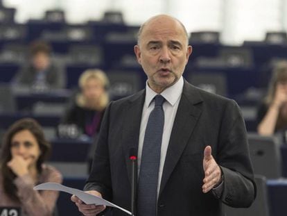European Economy Commissioner Pierre Moscovici.