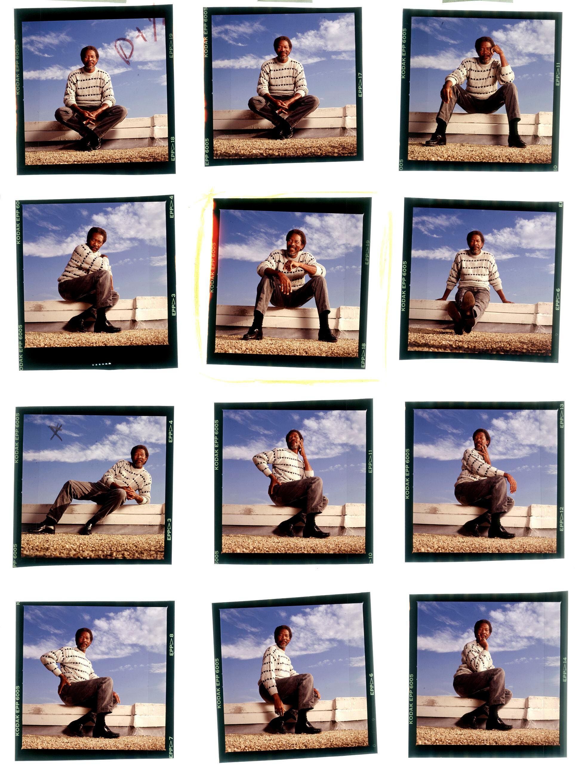 Morgan Freeman in 1990. BONNIE SCHIFFMAN PHOTOGRAPHY (GETTY IMAGES)