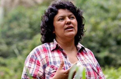 Honduras environmental leader Berta Cáceres.