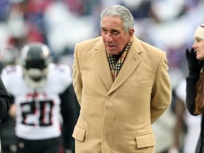 Atlanta Falcons owner Arthur Blank, who will finance the proposed project.