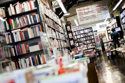 Sales from bookshops in Spain, such as La Central in Barcelona (above), are plummeting in these times of crisis.