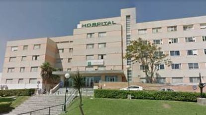 The hospital that was stormed by a gang of drug traffickers.